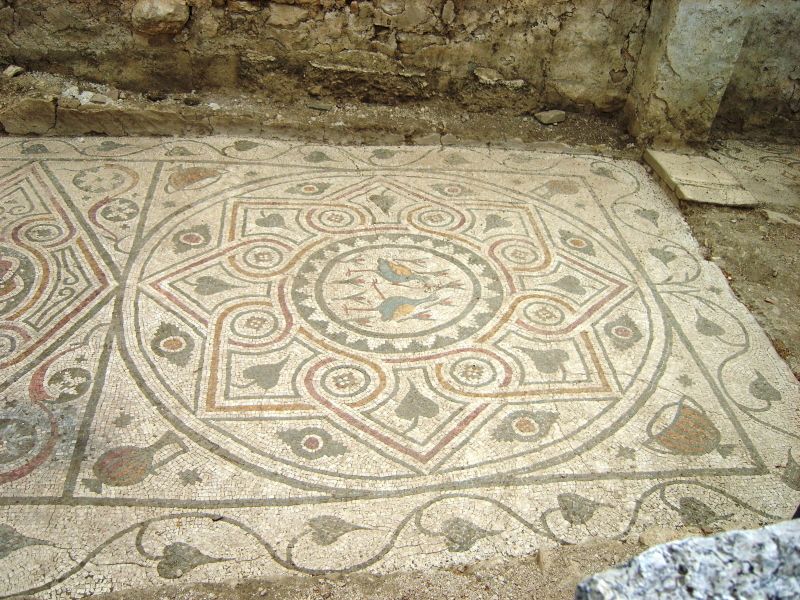 Arykanda Antik Kenti'nden Mozaik 2