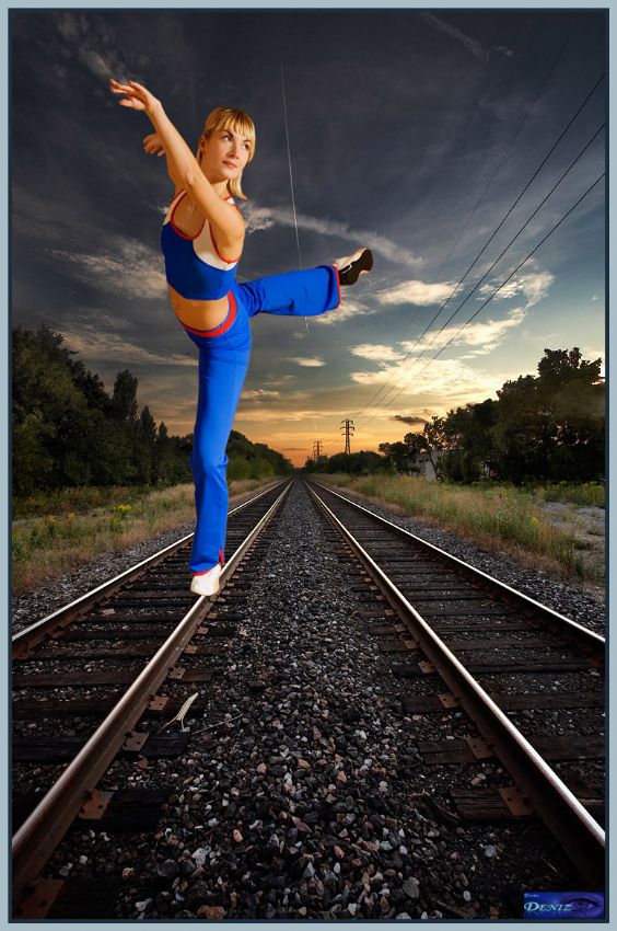 Demiryolu balerini