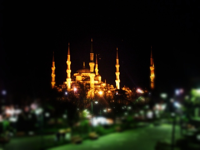 Sultanahmet'te gece