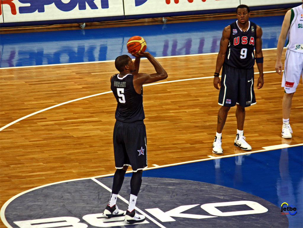 MVP Kevin Durant -FIBA2010Turkiye