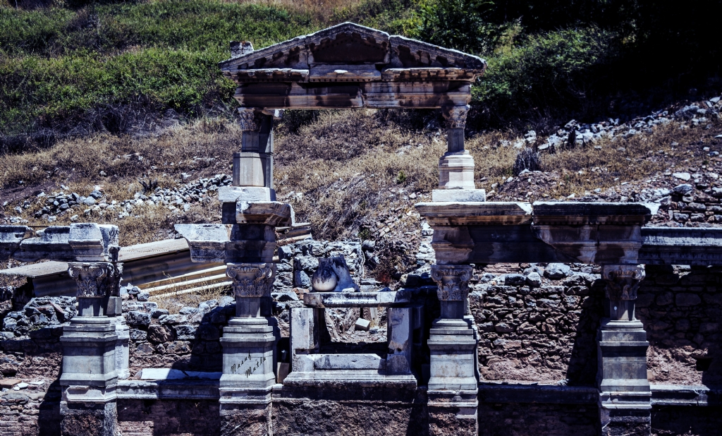 Efes Antik Kentinden bir grnt