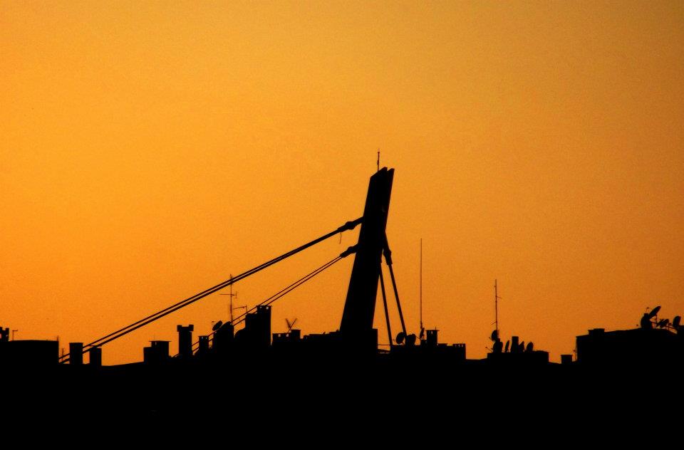 G�ztepe'de g�n bat�yor