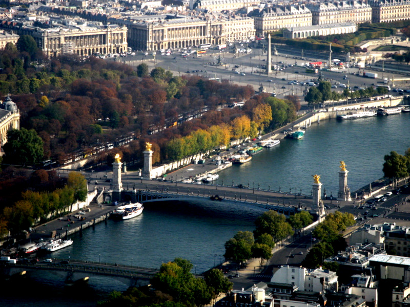 Pont Alexandre III - Place de la Concorde PARIS 