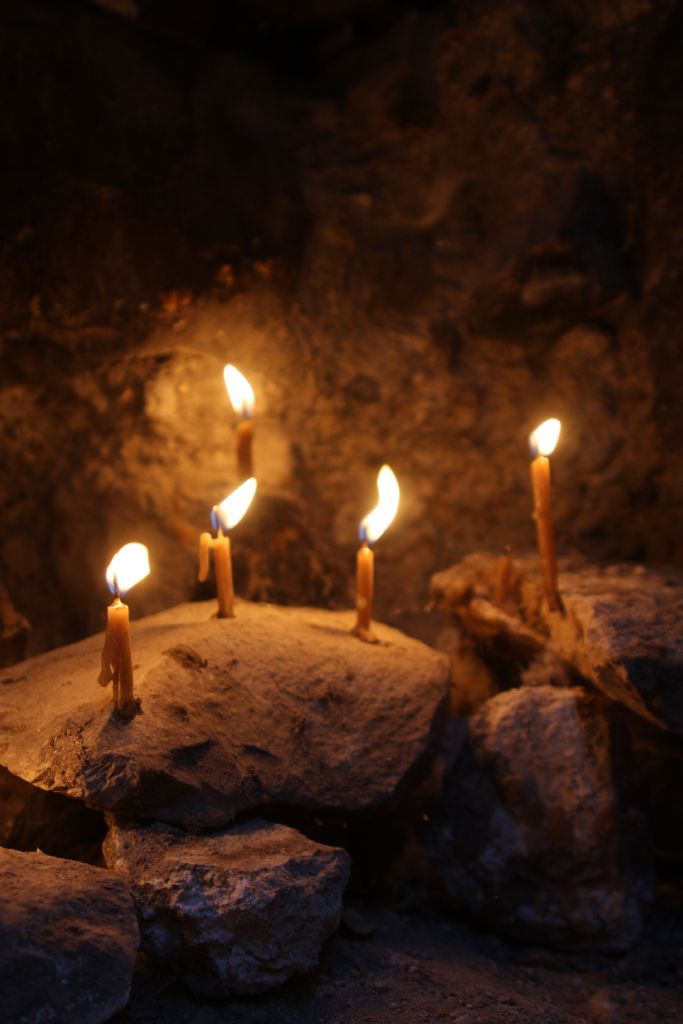 The candles