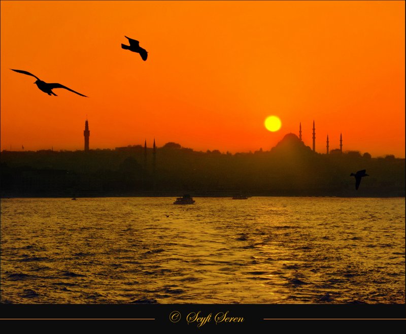 �stanbul da ak�am...