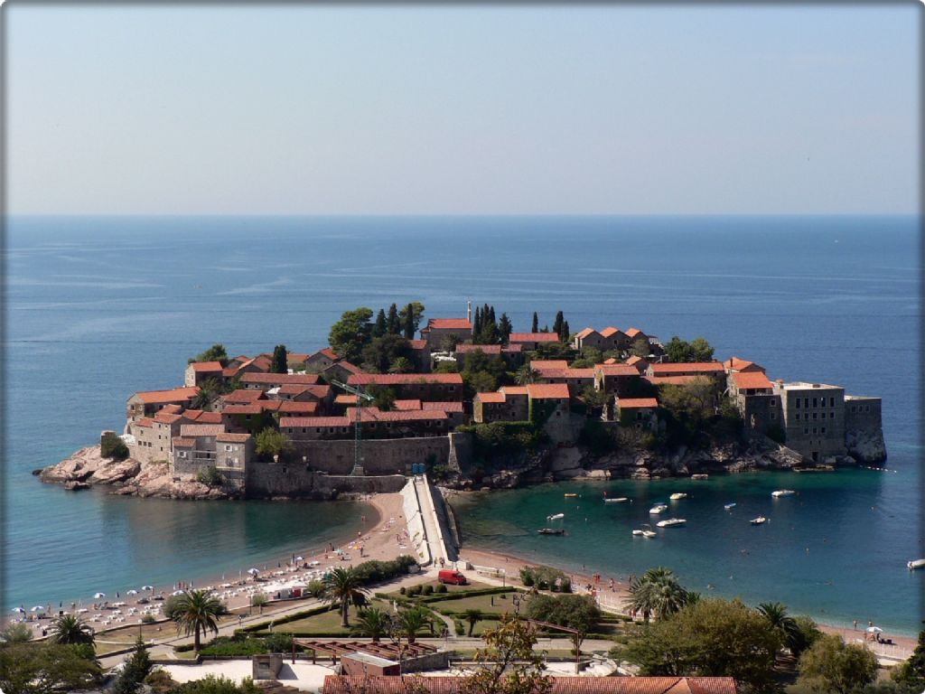 Sveti Stefan adas  Montenegro