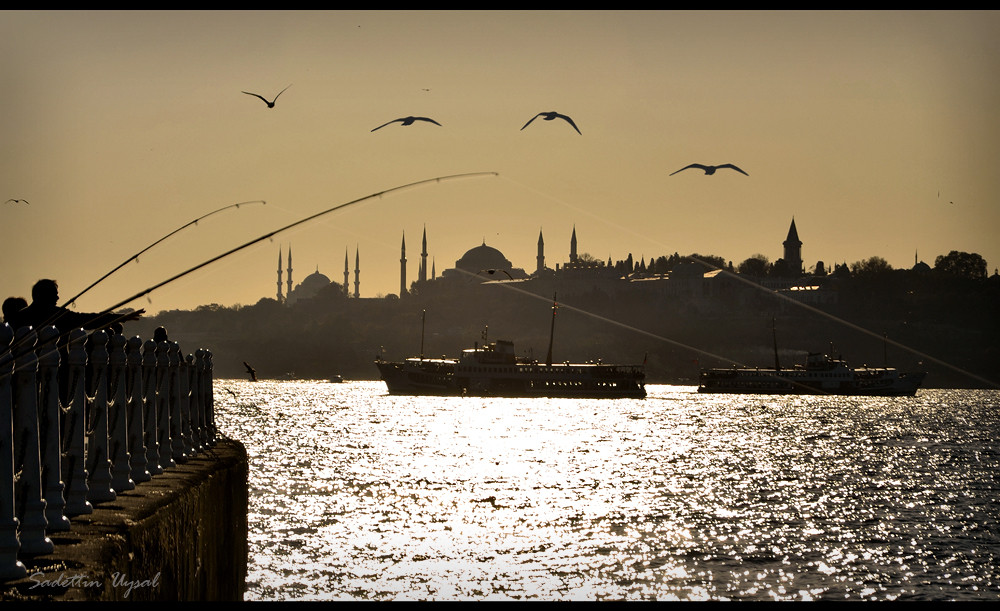 �stanbul'da Bal�k Tutmak