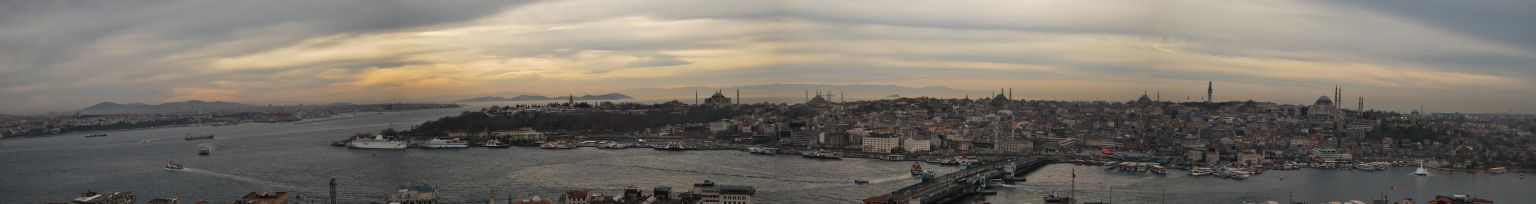 Panorama galata