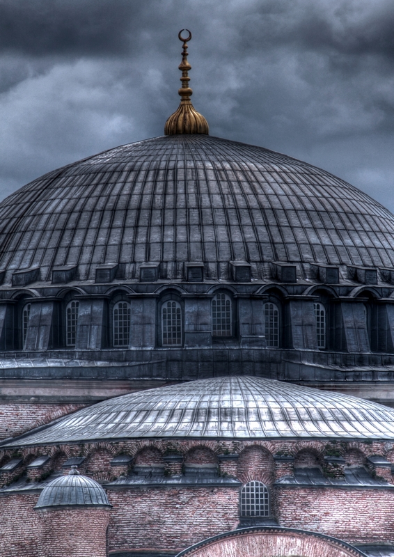 Ayasofya'nn Muhteem Kubbesi...