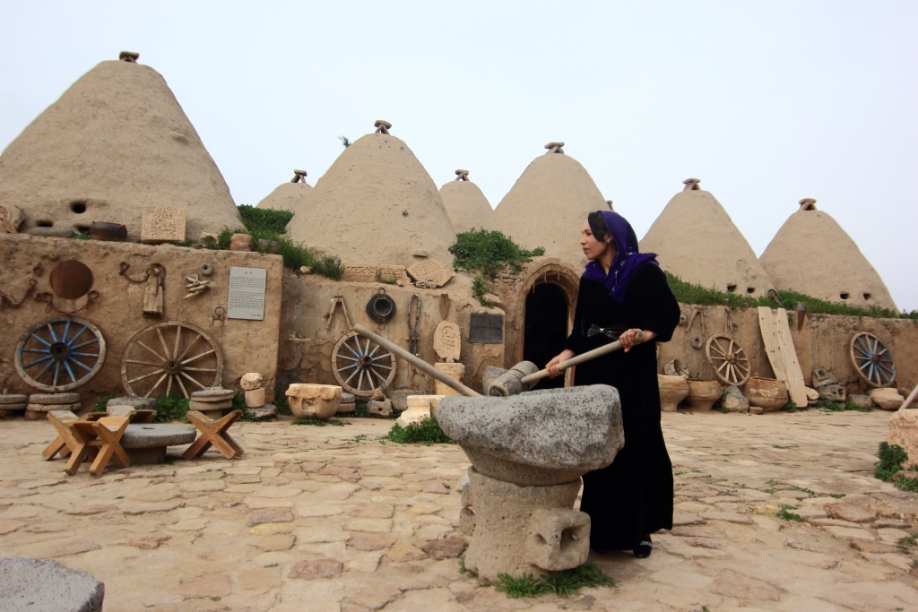 Geleneksel Harran evleri 