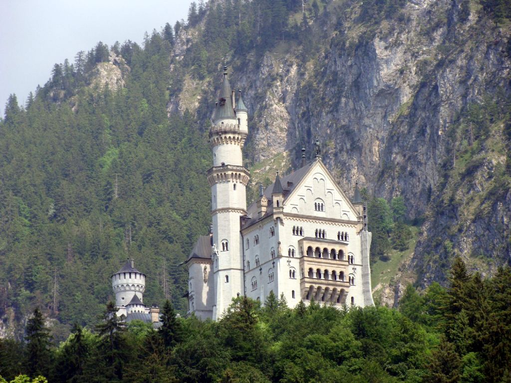 Neuschwanstein-kale.Bavaria - Almanya