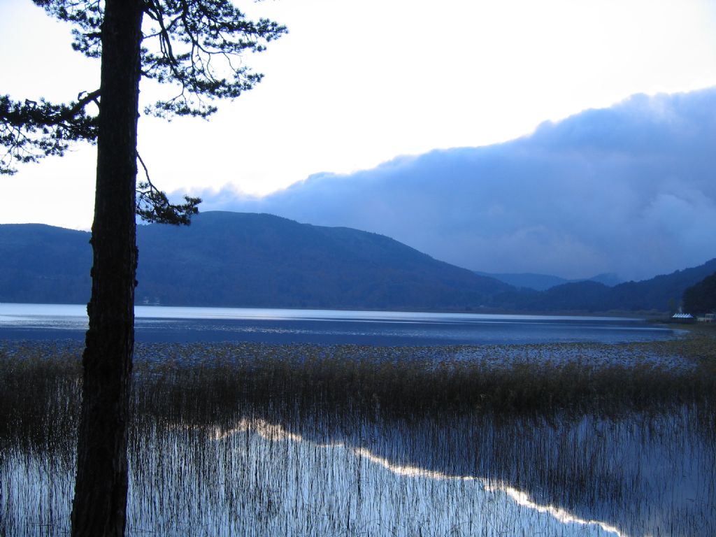 Abant'ta gne balarken