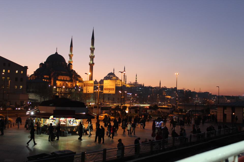 istanbulda g�n bat�m�