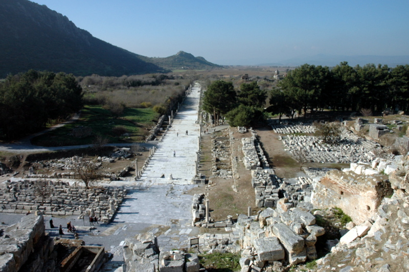Efes, liman yolu