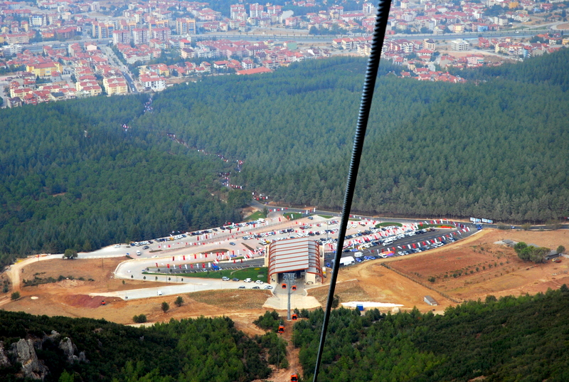 Denizli teleferik istasyonu