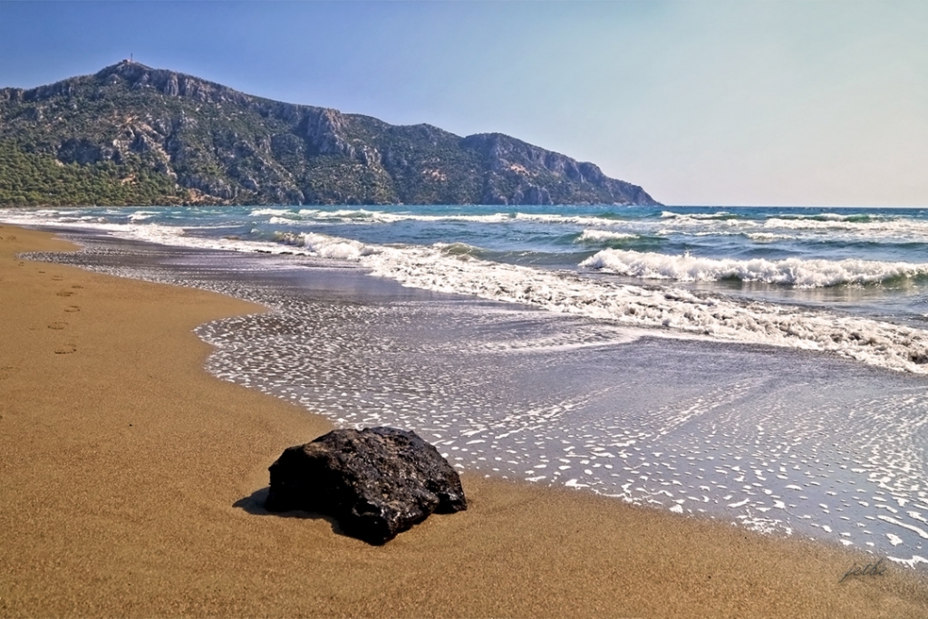Dalyan z tuzu Plaj - Yaza Merhaba