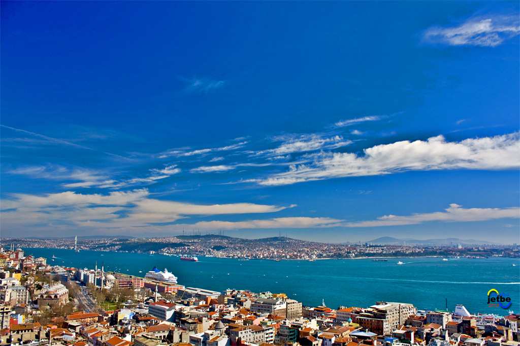 galata kulesinden istanbul 1 kare