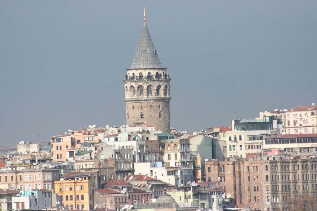 topkap dan galata...