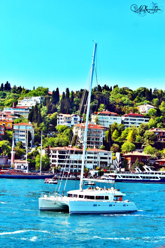 Boaz ve yelkenli tekne