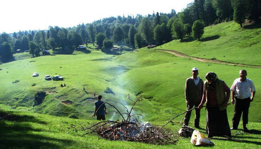 yaylada piknik hazrl