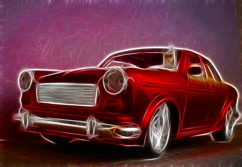 Dream Of Old Red Checked Taxi