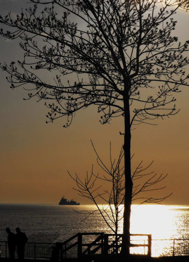 Florya'da gun batimi