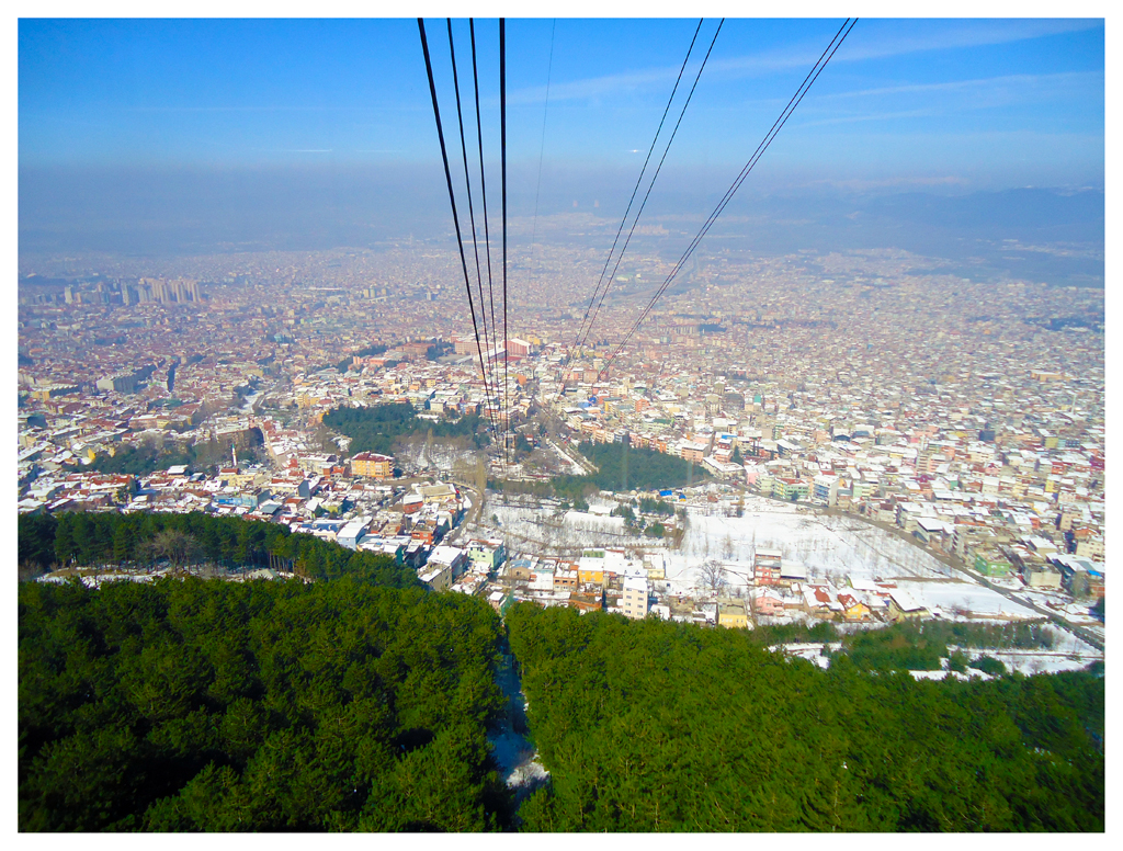 Teleferikten Bursa