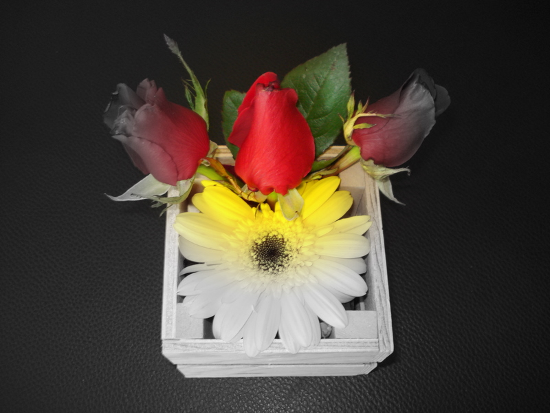 Sand�kdaki �i�ekler