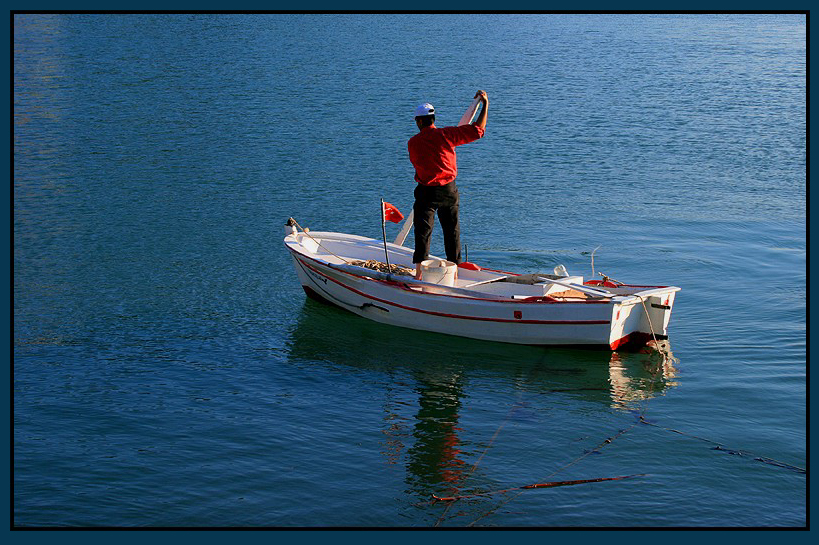 mavi deniz de huzur