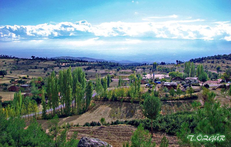 pamukkale'nin az biraz yukarlar