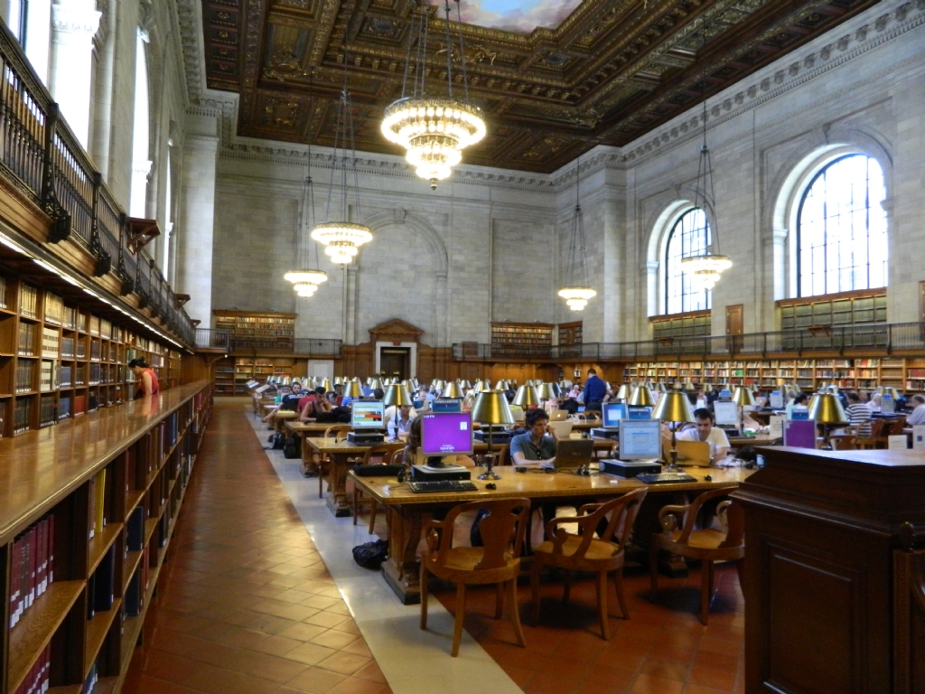 New York K�t�phanesi