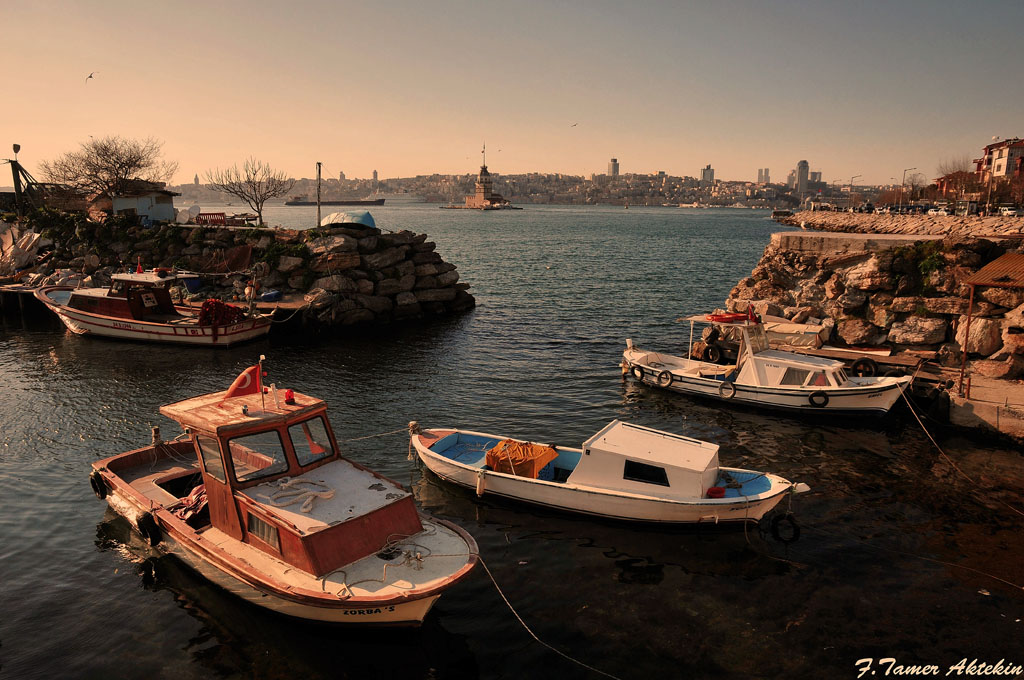 Salacak sahilinden...