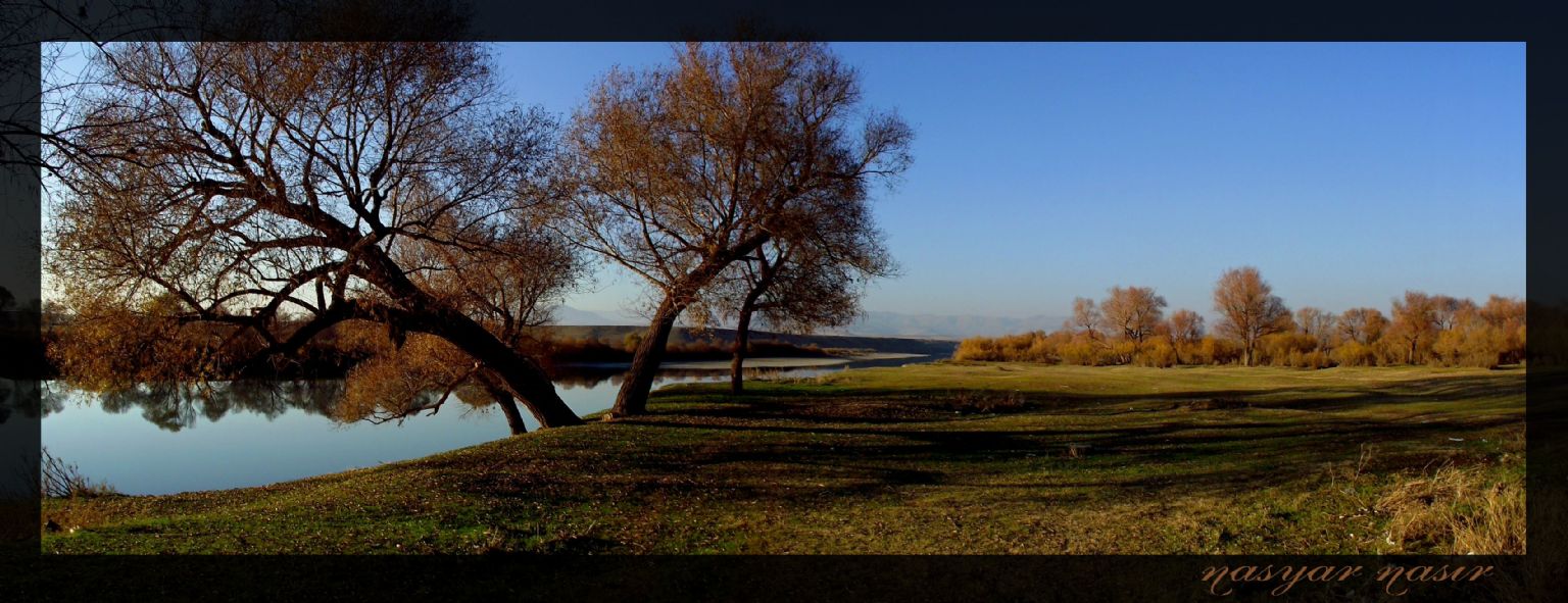 Murat nehrinde  sonbahar