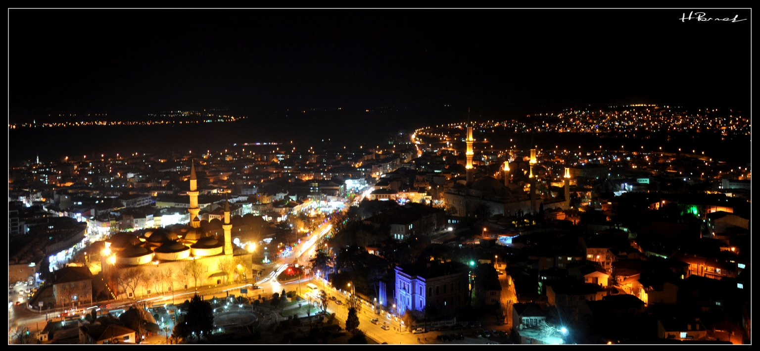 Selimiye Camii minaresinden Edirne