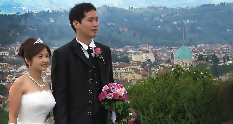 WEDDING AT PIAZZALE MICHELANGELO 