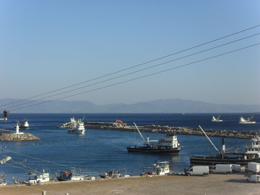 Ak�am bal�k d�n��� Babakale