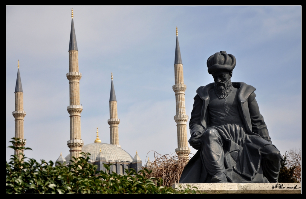 Mimar Sinan ve 438 y�ll�k eseri Selimiye Camii 