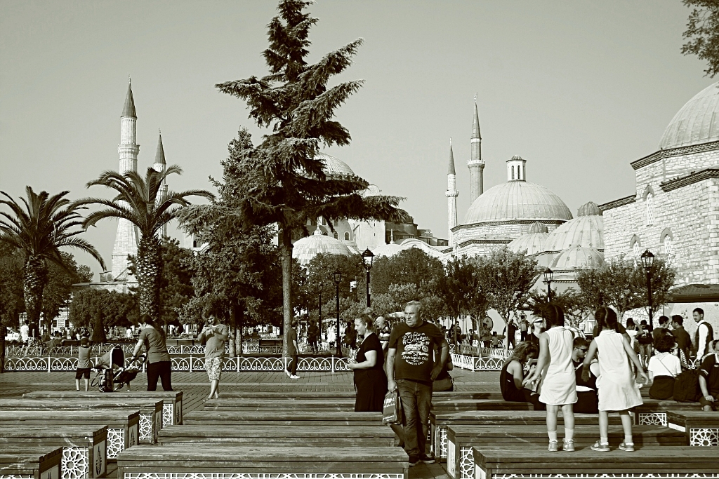 Siyah/beyaz Ayasofya_15