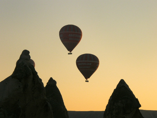 Peri bacalar ve balonlar