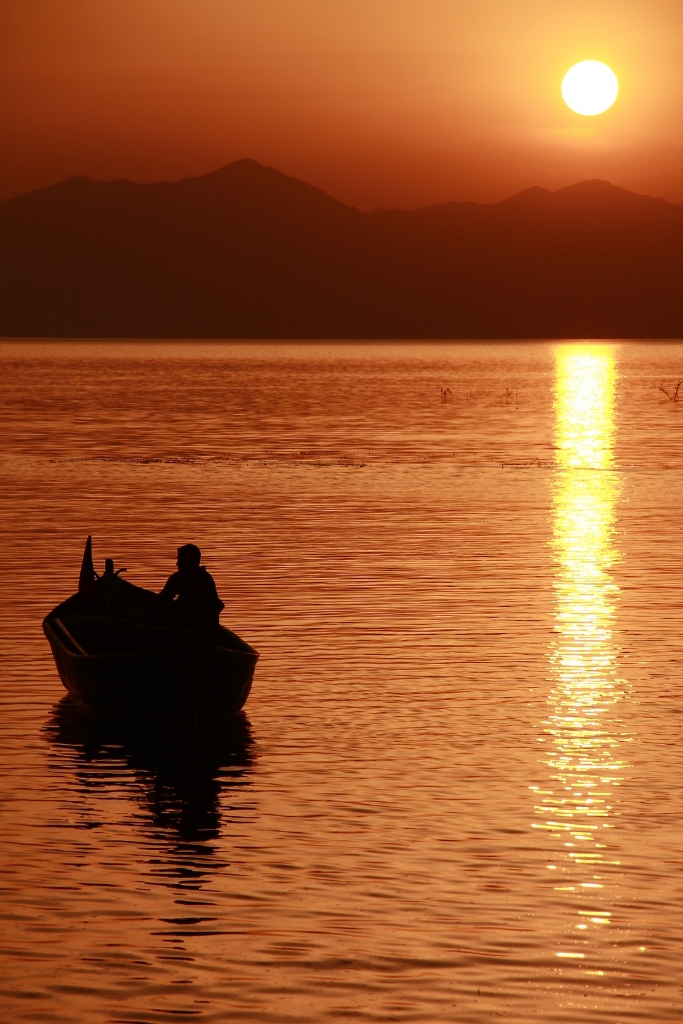 Bey�ehir'de G�n Bat�m�