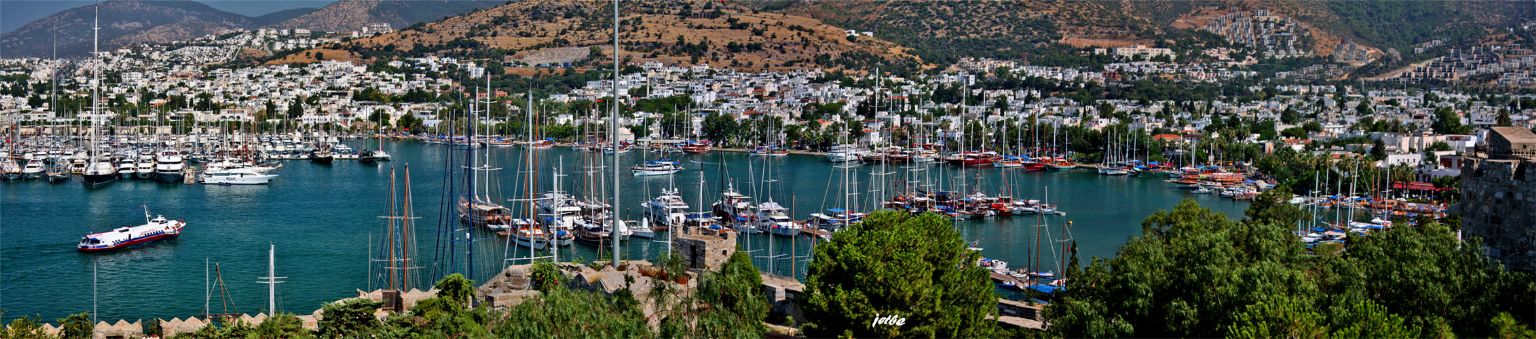 bodrum kalesinden bodrum yat liman
