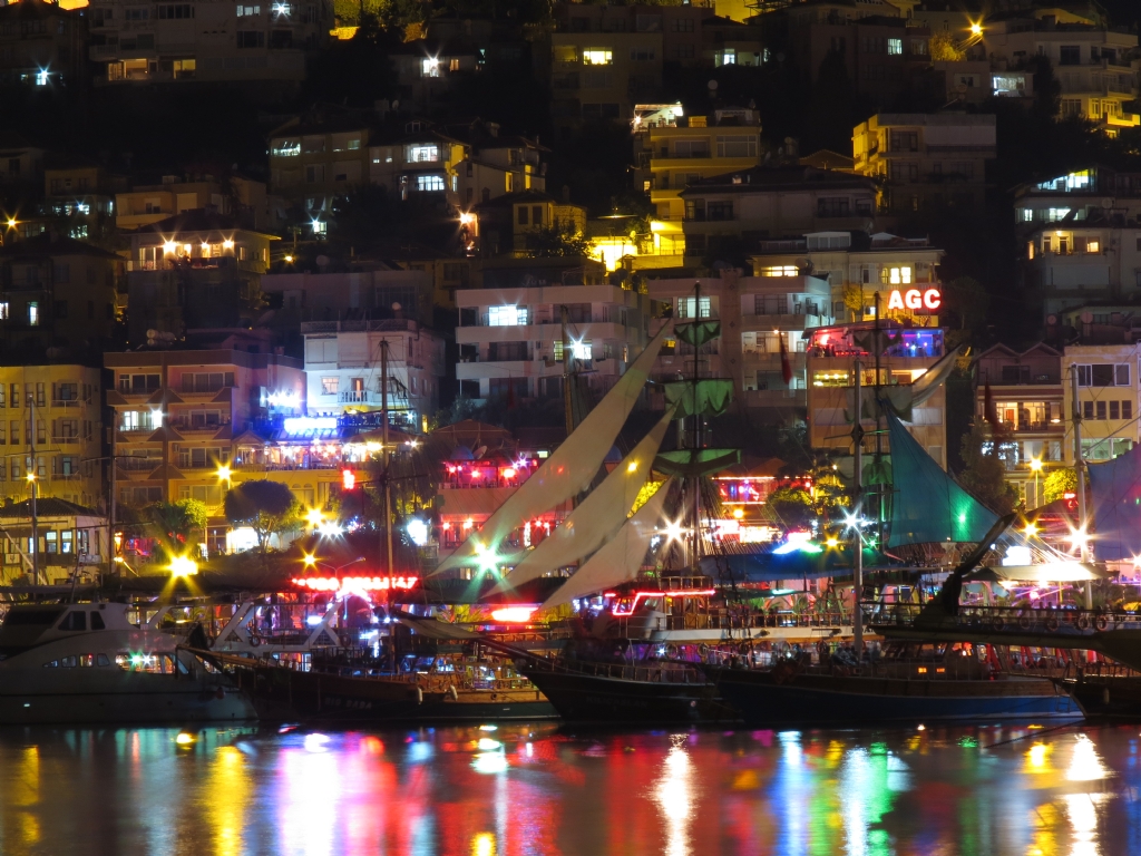 Sailing in the night