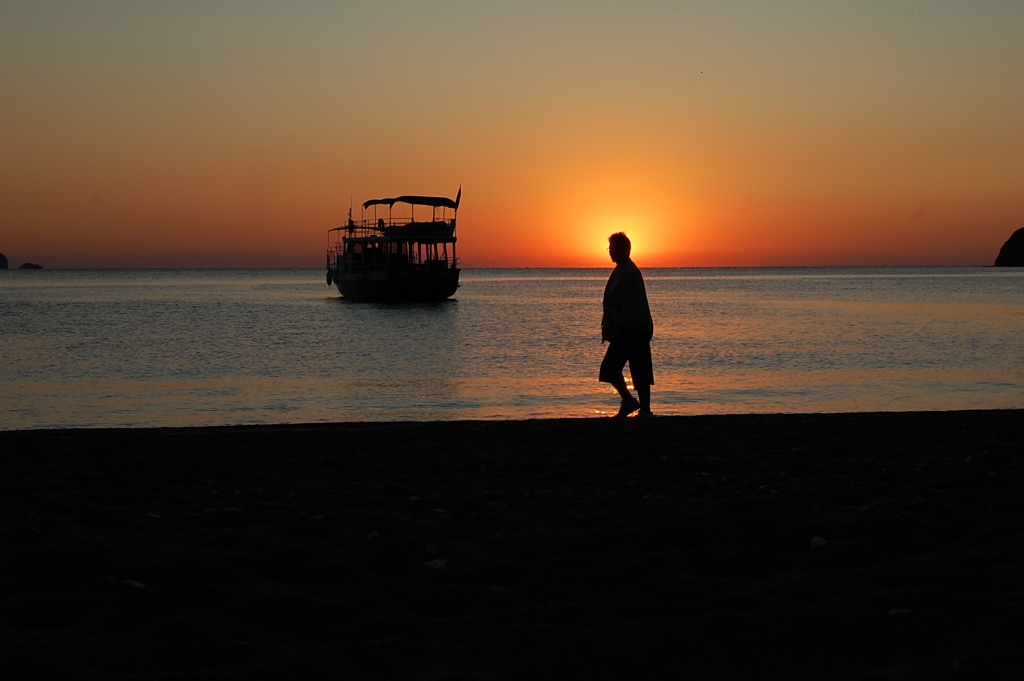 Adrasanda g�ne�in do�u�u