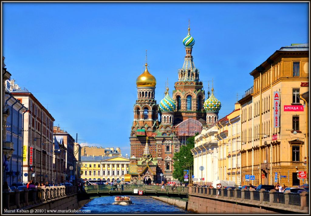 Dokulen Kan Kilisesi,St.Petersburg, Rusya