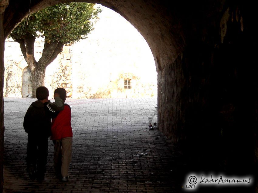 Midyat'ta tarihi bir sokak