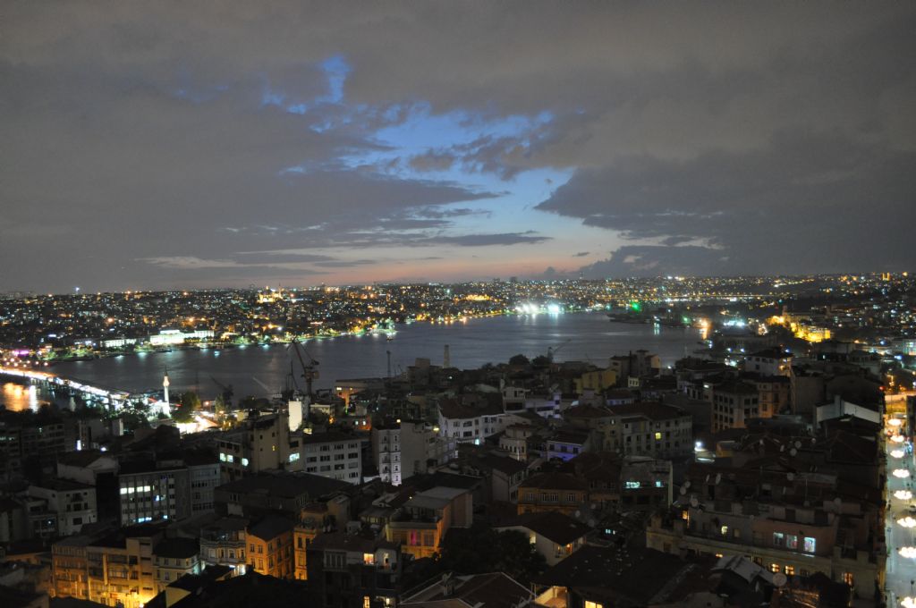 Galata Kulesinden stanbula bak
