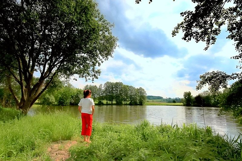 Manzarayi seyretmek...