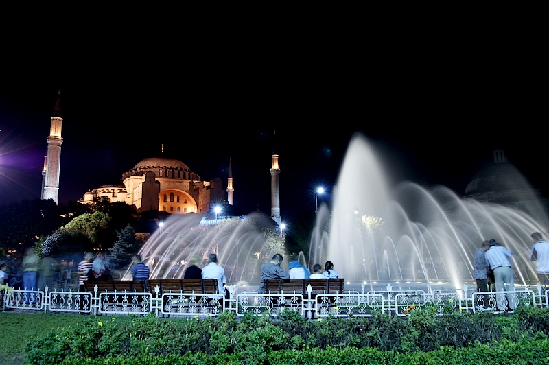 Ayasofya(Hagia Sophia)Gece