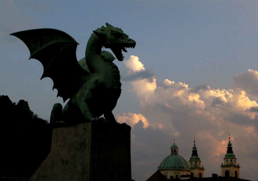 slovenya ljubljana'nn dragonlar