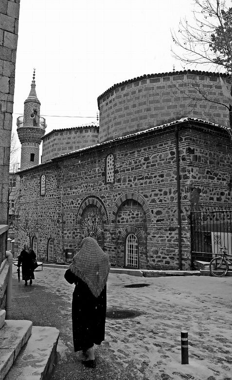 Bir K Sabah Yolda ki Yal Kadn